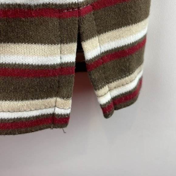 VINTAGE Striped Tank Top Sleeveless Top size Large - Picture 6 of 15